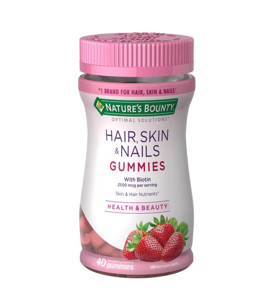 Kẹo Dẻo Đẹp Da Natures Bounty Hair Skin Nails Gummies