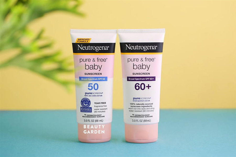 Neutrogena pure and free deals baby spf 50