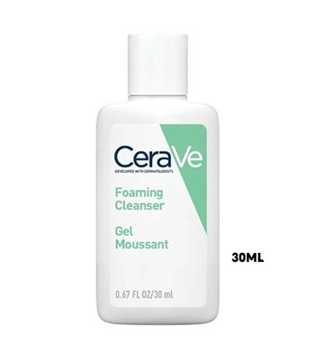 Sữa rửa mặt Cerave Foaming Facial Cleanser 30ml