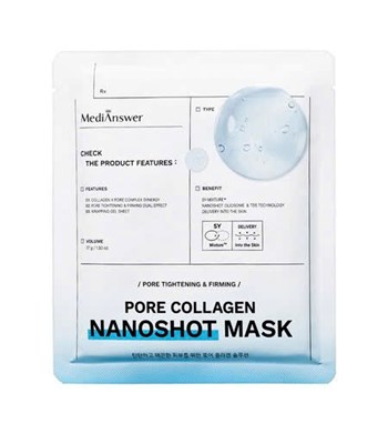 Mặt nạ Medianswer Pore Collagen NanoShot Mask