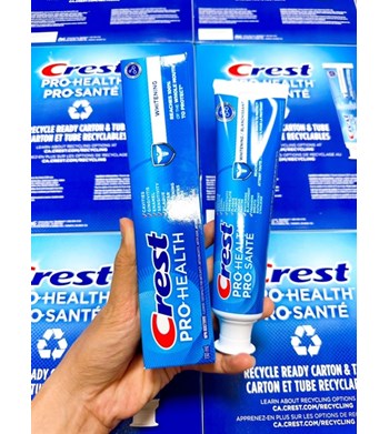 Kem đánh răng Crest Pro-Health Whitening Fluoride Tooth-Paste 130ml