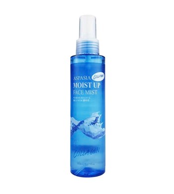 Xịt khoáng Aspasia Moist Up Face Mist Collagen 