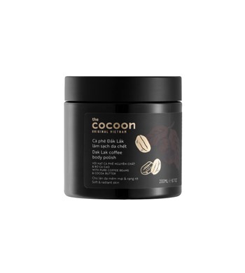 Cà Phê Đắk Lắk Làm Sạch Da Chết Cơ Thể Cocoon Coffee Body Polish 200ml
