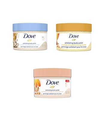 Kem Tẩy Da Chết Dove Exfoliating 298gr