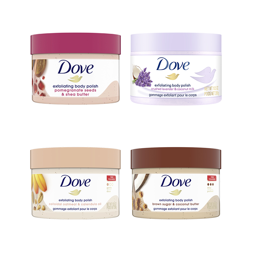 Dove Exfoliating Body Polish 298gr
