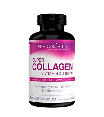 Viên Uống Bổ Sung Collagen Neocell Super Collagen + Vitamin C Biotin 360 Viên  