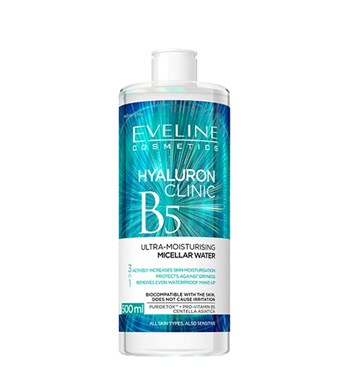 Nước Tẩy Trang Eveline Cosmetics B5 Ultra Moisturising Micellar Water 500ml