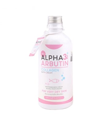 Sữa Tắm Trắng Da Alpha Arbutin 3 Plus+ Collagen Bath Cream 450ml