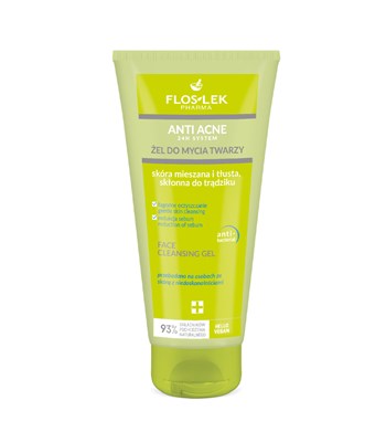Sữa Rửa Mặt Floslek Pharma Anti Acne 24h System Face Cleansing Gel 200ml