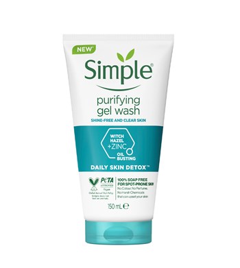 Sữa Rửa Mặt Simple Purifying Gel Wash 150ml