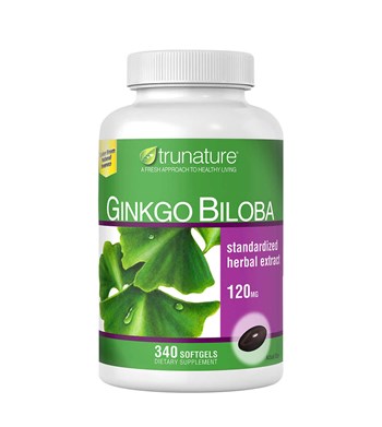 Viên Uống Bổ Não Trunature Ginkgo Biloba 340 viên