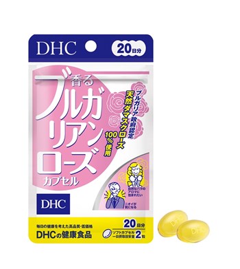 Viên Uống Thơm Cơ Thể DHC Bulgarian Rose
