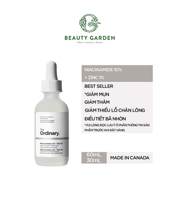 Serum The Ordinary Niacinamide 10% + Zinc 30ml