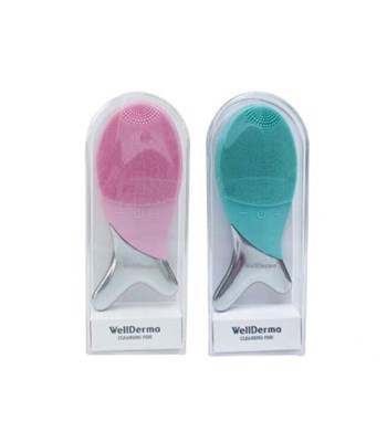 Máy Rửa Mặt Con Cá Well-Derma Cleansing Fish 130x55x22.5mm