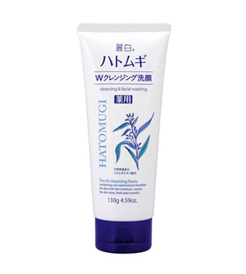 Sữa rửa mặt Hatomugi The W Cleansing Foam 130gr