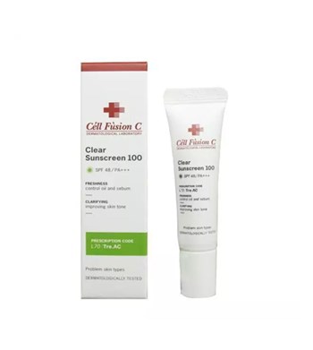 Kem Chống Nắng Céll Fùsion C Clear Sunscreen 