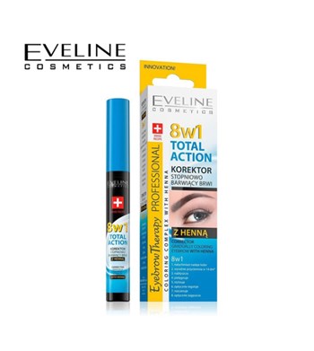 Dưỡng Chân Mày Eveline 8B1 Total Action Eyebrow
