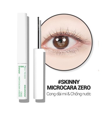 Chuốt mi Innisfree Skinny Microcara Zero 3.5gr