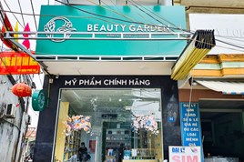 KHÔNG GIAN MUA SẮM MỸ PHẨM TẠI CỬA HÀNG BEAUTY GARDEN SANG TRỌNG