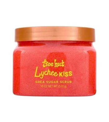 Tẩy tế bào chết body Tree Hut 510g Lychee Kiss