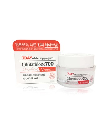 Kem dưỡng Angel's Liquid Tone Up Whitening Program Glutathione 700 V-Cream 50ml