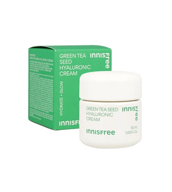 Kem Dưỡng Ẩm Innisfree Green Tea Seed Hyaluronic Cream 50ml