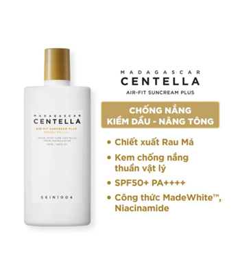 Kem chống nắng Skin1004 Madagascar Centella Air-Fit SunCream SPF50+ PA++++