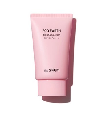 Kem Chống Nắng The Saem Eco Earth Pink SunCream