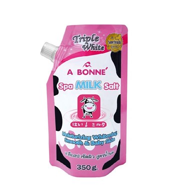 Muối Tắm Trắng Da Sữa Bò Spa Milk Salt A-Bonne’ Thái Lan 300gr