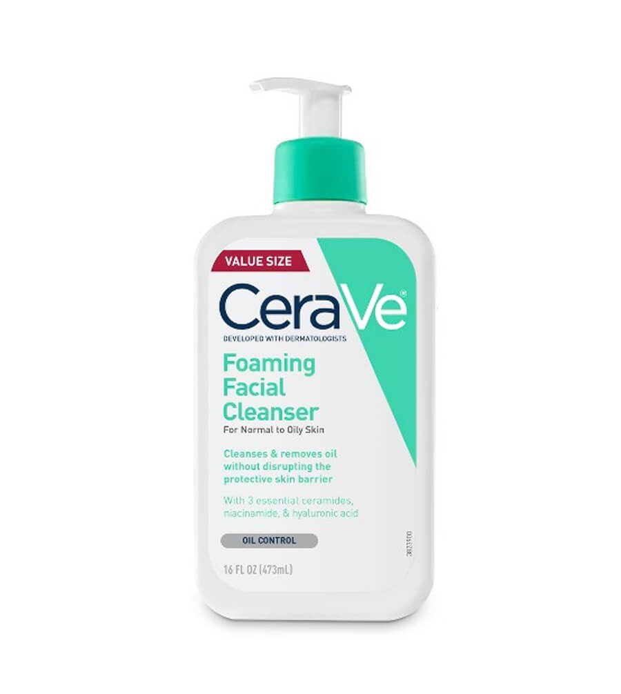 Sữa Rửa Mặt Cerave Foaming Facial Cleanser 473ml