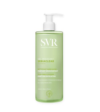Sữa Rửa Mặt SVR Sebiaclear Purifying & Exfoliating Soap-Free Cleanser 400ml