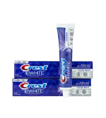 Kem Đánh Răng Crest 3D White Vivid Mint Ultra