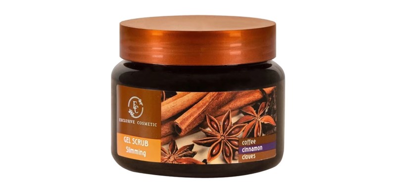 Tẩy da chết Exclusive Cosmetic Gel Scrub Coffee Cinnamon Cloves 380gr