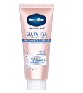 Sữa Dưỡng Thể Vaseline Healthy Bright Gluta-Hya Body Tone-Up UV Lotion 300ml