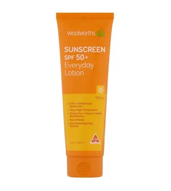 Sữa chống nắng Woolworths Everyday Lotion Sunscreen SPF50+ 100ml