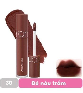 Son kem lì Romand Zero Velvet Tint 5.5gr #30.Deep Port