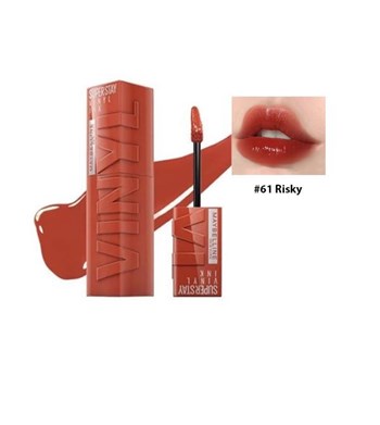 Maybelline New York Superstay Vinyl Ink 4.2ml  #61.Risky