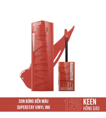 Son bóng Maybelline New York Superstay Vinyl Ink 4.2ml #125.Keen