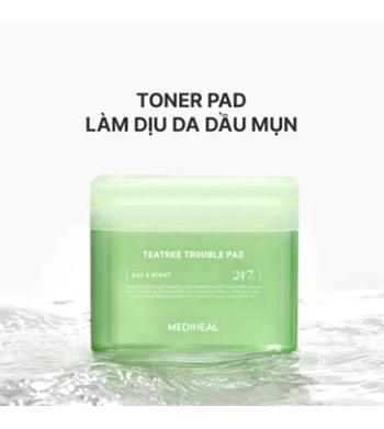 Toner Pad Mediheal Toner Pads (100 miếng) #Teatree