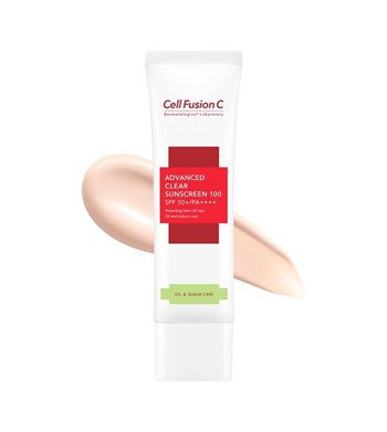 Kem chống nắng Cell Fusion C Clear Sunscreen 100 SPF48/PA+++ 50ml