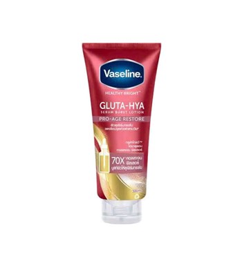 Dưỡng thể Vaseline Gluta-Hya Serum Burst Lotion 70X 300ml #Pro-Age Restore