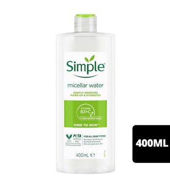 Tẩy Trang Simple Micellar Cleansing Water 400ml