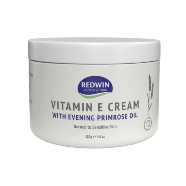 Kem dưỡng cấp ẩm, mềm mịn Redwin Vitamin E Cream with Evening Primrose Oil 330gr