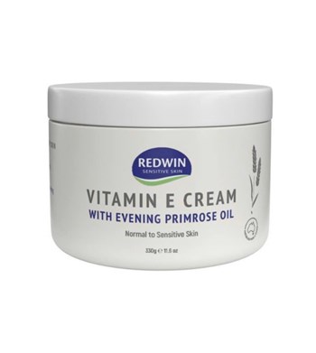 Kem dưỡng cấp ẩm, mềm mịn Redwin Vitamin E Cream with Evening Primrose Oil 330gr