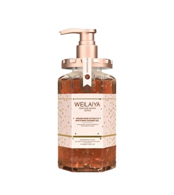 Sữa tắm Weilaiya DaMask Grand Rose Extracts Whitening Shower Gel 450ml