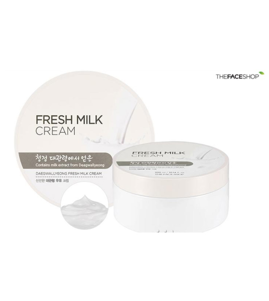 Kem Dưỡng Thể Làm Trắng Da The Face Shop Fresh Milk Cream