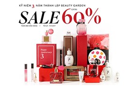 GIẢM SỐC 60% TOÀN HỆ THỐNG MỸ PHẨM CHÍNH HÃNG BEAUTY GARDEN