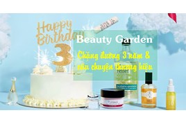 Beauty Garden chặng đường 3 năm và câu chuyện thương hiệu 