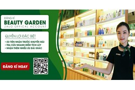 ĐĂNG KÍ BEAUTY GARDEN ZALO OFFICAL ACCOUNT - NHẬN NGAY QUYỀN LỢI ĐẶC BIỆT