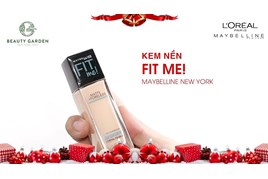 Review kem nền thần thánh Maybelline Fit Me
